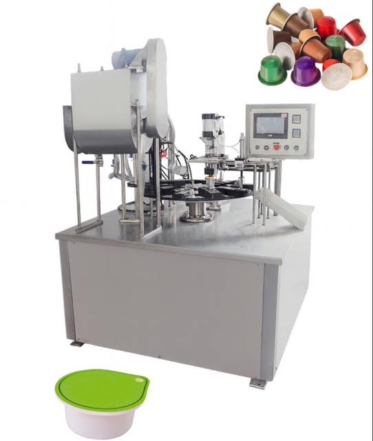 Automatic Coffee Capsule Making Filling and Sealing Machine Packing Machine by Professional Manufacture