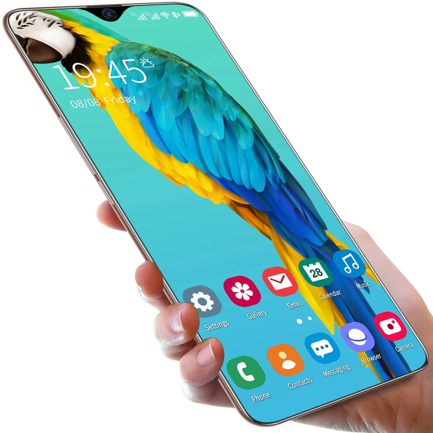 Not 30 ultra 7.5 inç yeni nokta sınır ötesi Android telefon 16 + 512gb MobilePhone fabrika doğrudan tedarik Smartphone