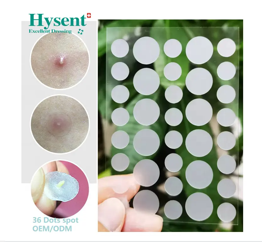 OEM In Stock Skin Blemish Treatment with Hydrocolloid Blemish Acne pimple patch
