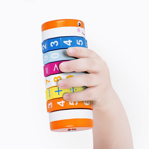 Montessori educativos juguete matemáticas números <span class=keywords><strong>cubo</strong></span> mágico rompecabezas juego aritmética cilíndrico <span class=keywords><strong>cubo</strong></span> - Product Image 4