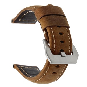 Bracelet de montre en cuir véritable 2026 pour bracelets de 20 mm, 22 mm, 24 mm, 26 mm, bracelet de montre P-anerasi, bracelet à libération rapide de haute qualité - Product Image 2