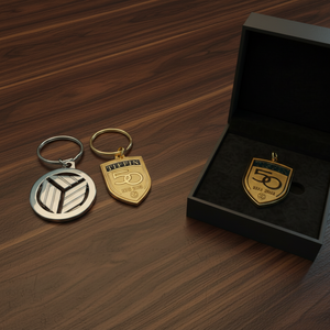 LGC Custom Logo Keychains: Personalized Text And Name Keyrings <strong>Promotional</strong> Business Gifts <strong>for</strong> Corporate Giveaways - Product Image 1