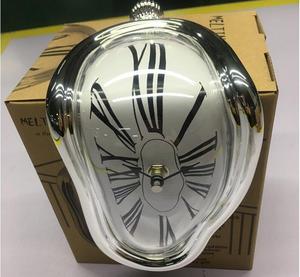 Orologio di fusione creativo decorazione della casa regalo surrealista orologi in stile <span class=keywords><strong>Salvador</strong></span> Dali orologio da parete distorto surreale decorazione orologio - Product Image 2
