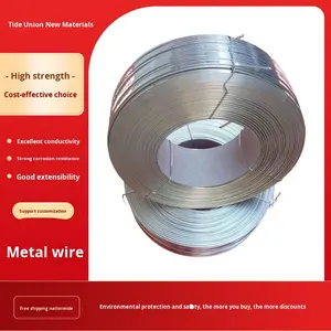 سلك نحاسي بالجملة، سلك مسامير، سلك مسطح، بكرة كبيرة، تغليف كرتوني رقم. 18 سلك تثبيت صناعي للكرتون من قوانغدونغ - Product Image 5