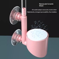 Diffuseur d'air à nano-bulles pour aquarium, accessoire de pompe à oxygène pour poissons ornementaux, atomiseur d'air, pierre à bulles ultra-dense pour oxygénation