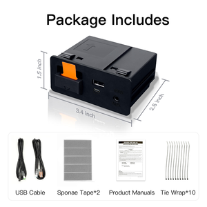 Adaptador automático inalámbrico Apple Carplay Android con USB tipo C TK78669U0C para Mazda 2 3 6 8 <span class=keywords><strong>Cx3</strong></span> <span class=keywords><strong>Cx5</strong></span> Mx5 Cx8 Cx9 FIAT 124 - Product Image 5