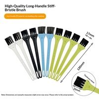 Brosse de nettoyage de cuisine pour machine à café, presse-ail, nettoyage des interstices de clavier – Brosse en plastique PP pour dépoussiérage et polissage