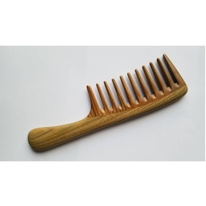 Premium Quality Wooden Comb Handmade Natural Wood Hair Detangling Comb Smooth Finish Hair <b>Care</b> Tool Available For Sale - Product Image 2