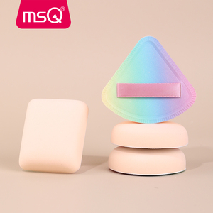 Trang Điểm Nhà Máy Vẻ Đẹp Không Latex Mỹ Phẩm Miếng Bọt Biển Vẻ Đẹp Công Cụ Phun Tam Giác Vuông Hình Dạng Tròn Đệm Bột Phun Marshmallow - Product Image 4