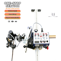 Chariot de soudage automatique 30~800 mm/min avec fonction d'oscillation, rail de guidage magnétique standard, chariot linéaire pour usage industriel