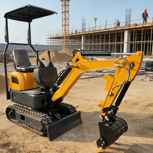 Excavator Mini Crawler Langsung dari Pabrik, Mesin Pompa Tugas Berat, Kabin Terbuka, Excavator Terlaris, Garansi 1 Tahun, Pengiriman Gratis - Product Image 1