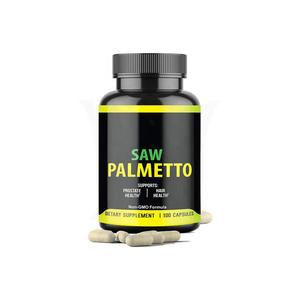 Cápsulas de Extracto de Saw Palmetto Orgánico Natural en Polvo OEM ODM para Uso en Adultos, para Mujeres Embarazadas, Control de Energía 100 - Product Image 1