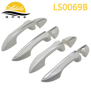 มือจับประตู Adili รุ่น LS0069B สำหรับรถยนต์โตโยต้า โคโรลล่า ปี 2014-2018 สีขาวและดำ ทำจากพลาสติกและโลหะ - Product Image 2