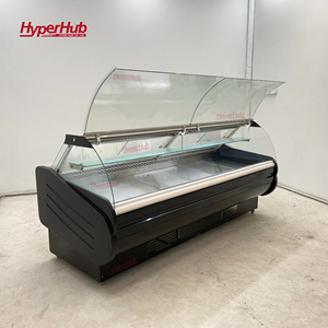 Vitrine Réfrigérée en Acier Inoxydable sur Mesure, Fourniture Directe Usine, avec Grand Espace de Rangement Inférieur - Product Image 3