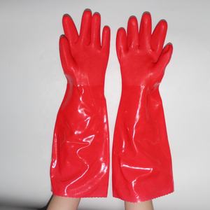 Suncend-Guantes DE SEGURIDAD largos de PVC con forro polar - Product Image 2