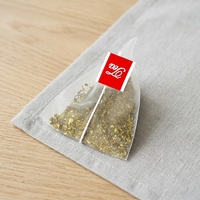 Sachets de thé en maille PLA avec cordon, grande capacité, personnalisables, en forme de pyramide