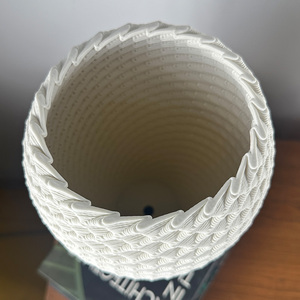 <span class=keywords><strong>Florero</strong></span> de estilo nórdico, jarrón de cerámica 3D avanzado, diseño de adorno de arte Irregular, arreglo floral, manualidades artísticas irregulares - Product Image 5