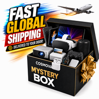 Caja Sorpresa COSMOVA con Artículos Electrónicos Básicos, Caja Misteriosa con Regalos de Alto Valor, Posibilidad de Obtener Altavoz Portátil, Humidificador