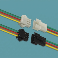 Cable de Conexión de Cobre Estañado Duradero, Modelo SM2.54, Terminales de Acoplamiento 2P, Longitud Personalizable, para Pantallas LED y Fuentes de Alimentación