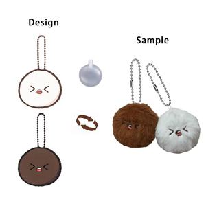 OEM ODM Service portachiavi in peluche personalizzato Anime Plusie morbido ciondolo peluche peluche giocattolo portachiavi per la promozione - Product Image 5
