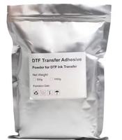 Poudre thermofusible TPU DTF écologique et non toxique avec protection anti-jaunissement et certification OEKO-TEX, poudre adhésive de transfert douce au toucher