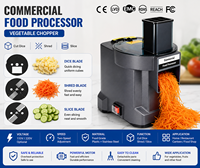 10V/220V Kleine Commerciële Gemotoriseerde Elektrische Multifunctionele Groente Snijder/Hakker/Snijmachine/Aardappel Snijmachine