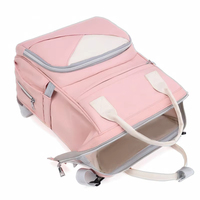 Sac à langer multifonctionnel de grande capacité en Oxford pour maman, sac à dos organisateur de couches pour les voyages, sac à langer imperméable pour bébé
