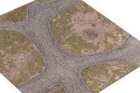 Tapis de jeu de société en néoprène, figurine Miniature réutilisable, 40k, flammes, nouveau, 2020
