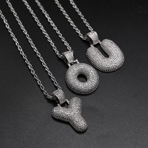 Regalo creativo per cucire lettere ti amo collana con ciondolo con lettere personalizzate - Product Image 3