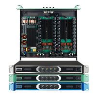 Amplificateur de puissance numérique professionnel 4 canaux classe D PD-4200, 2000 Watts 8Ω, amplificateur audio de scène haute puissance pour Line Array et Subwoofer