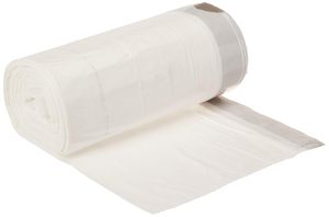 Sacs compacteurs commerciaux de 18 gallons avec cordon de serrage, sacs poubelle en plastique robustes de 2 mil d'épaisseur pour entreprises et foyers, 50 unités - Product Image 4