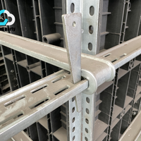 Système de fixation rapide pour coffrage de colonnes carrées en béton, avec pince de coffrage réglable en acier pour poteaux, haute résistance et réutilisable, Cloud-party