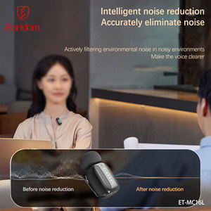 Micro không dây <span class=keywords><strong>mini</strong></span> chuyên nghiệp Earldom dành cho iPhone, Android, phát trực tiếp, ghi âm game, phỏng vấn, vlog - Product Image 3