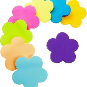 240 Sheets 8 Pack 3x3inch Heart Five-Pointed Star Irregular Shapes 8 Mixed Colors Removable Self Stick <b>Memo</b> <b>Pads</b> Cute Post - Product Image 5