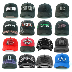 Bán buôn cùng một mô hình 100% mới chất lượng ban đầu da lộn Mũ bóng chày Mũ x EL Mago Mũ hộp các nhà cung cấp của barbas râu mũ - Product Image 6