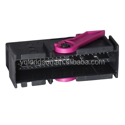 Longsun 25401-46P-2 Pole TE 4E0941817 12V Tin-Plated Copper Contacts Male Nylon Rectangle Automotive Connectors