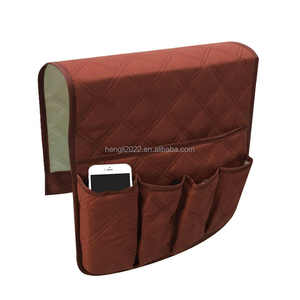 Organisateur de rangement pour accoudoir de canapé imperméable à 5 poches pour téléphone, livre, magazines, télécommande de télévision, housses d'accoudoir de chaise - Product Image 3