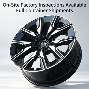 Rines Deportivos Flowtone de 20 Pulgadas, Aleación 5x112 120 ET25 40, Negros Mecanizados, Diseño en Y, JWL VIA, para BMW X5 - Product Image 3