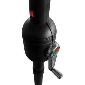 <span class=keywords><strong>Parasol</strong></span> d'extérieur solaire à LED avec chargeur intégré, 2,7 m, 8 baleines en acier, vente en gros - Product Image 6
