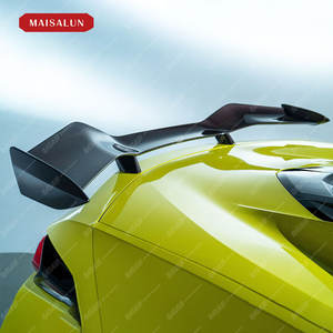 Pare-chocs de voiture en matériau PP pour Chevrolet <span class=keywords><strong>Corvette</strong></span> C8 mise à niveau vers le Kit de carrosserie de Style Z06 pare-chocs avant pare-chocs arrière avec échappement - Product Image 5