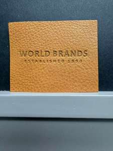 Etiqueta de bolso con logotipo de cuero personalizado de fábrica, etiqueta de ropa al por mayor, Parche de etiqueta de cuero para Vaqueros - Product Image 3