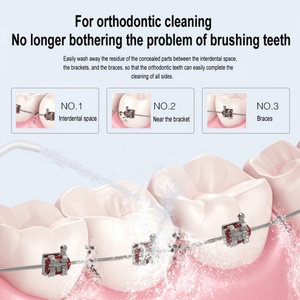 Mini irrigateur buccal électrique sans fil, étanche IPX7, pour le nettoyage des dents, irrigateur buccal portable - Product Image 2