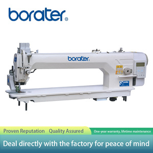 จักรเย็บผ้าคอมพิวเตอร์แบบขับตรงรุ่น B-9056 แขนยาว สำหรับงานหนัก เช่น เย็บหนัง เบาะ เสื้อผ้า และเครื่องจักรอุตสาหกรรม - Product Image 3