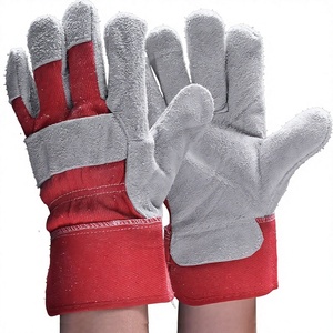 Hot Sale Reinforced Double Palm Wholesale <b>Driver</b> <b>Gloves</b> Goatskin Leather Anti-Chemical & Anti-Freeze Winter Construction Work - Product Image 6