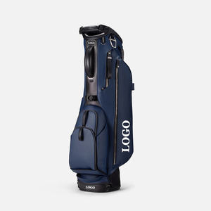 Sac de golf professionnel au design tendance, base renforcée, sac de golf personnalisé en cuir PU, sacs de golf Caddy - Product Image 2