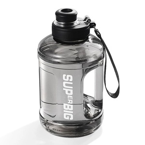 Portable Water Bottle 2000Ml Pc Material Shockproof Outdoor Sports Fitness Use - Product Image 3