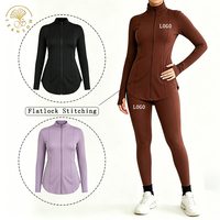 Vêtements islamiques traditionnels pour femmes musulmanes, design à couverture intégrale compatible avec le hijab, vêtements de sport islamiques, logo personnalisé du fabricant