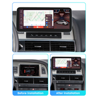 Système audio de voiture intégré Android 13 pour Audi A6 2005-2011 Video Auto Radio BT DSP Dvd Player HD Video Snapdragon 680