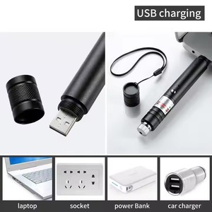 Rechargeable Green Aluminum <strong>Laser</strong> <strong>Pointer</strong> for Outdoor Hiking and Cat Toys, Starry Sky Fun Pet Toy - Product Image 4