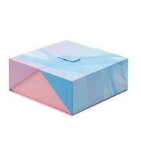 Emballage de luxe, nouveau design, personnalisable, à double porte, en carton rigide, avec fermeture magnétique, portable, écologique, en matériaux recyclés